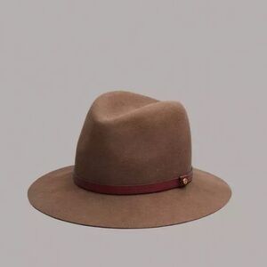 Rag & Bone Floppy Brim Fedora in Pecan - Size Medium